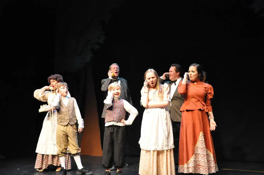 Alexander Graham Bell: production photo 8