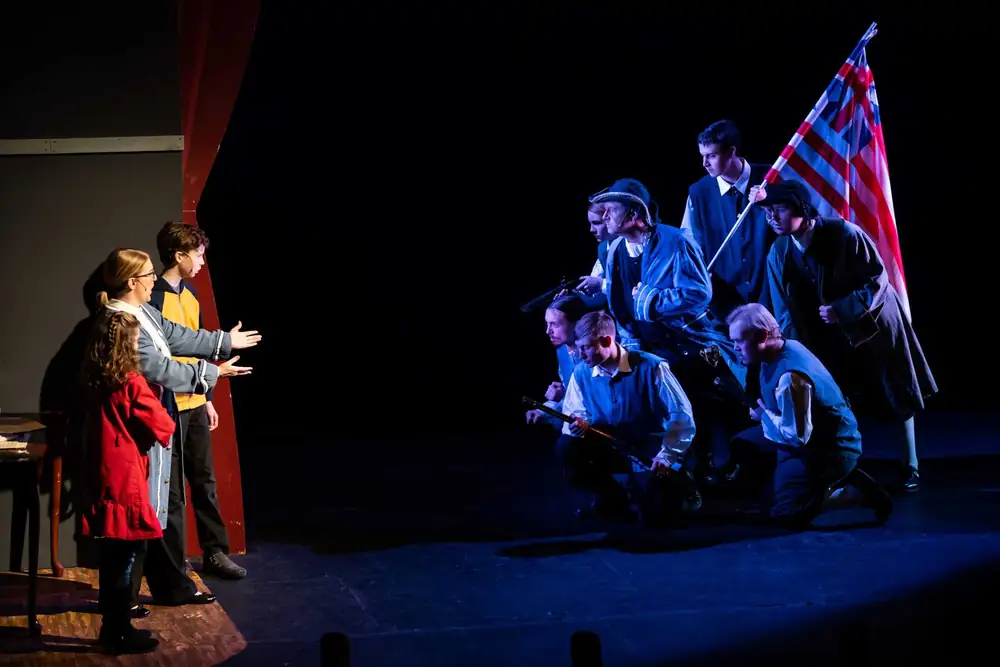 General George Washington: production photo 1
