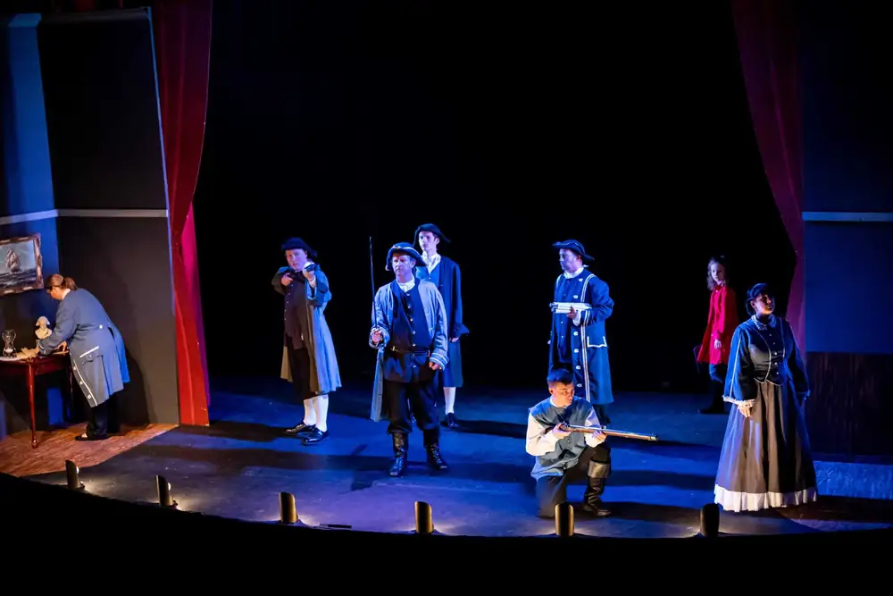 General George Washington: production photo 2
