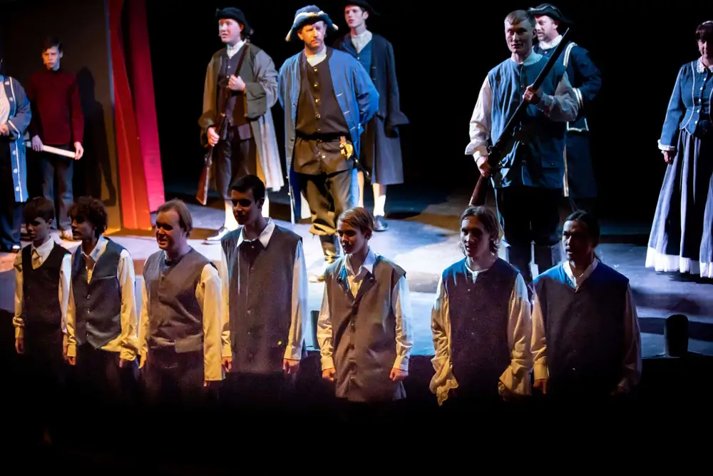 General George Washington: production photo 5