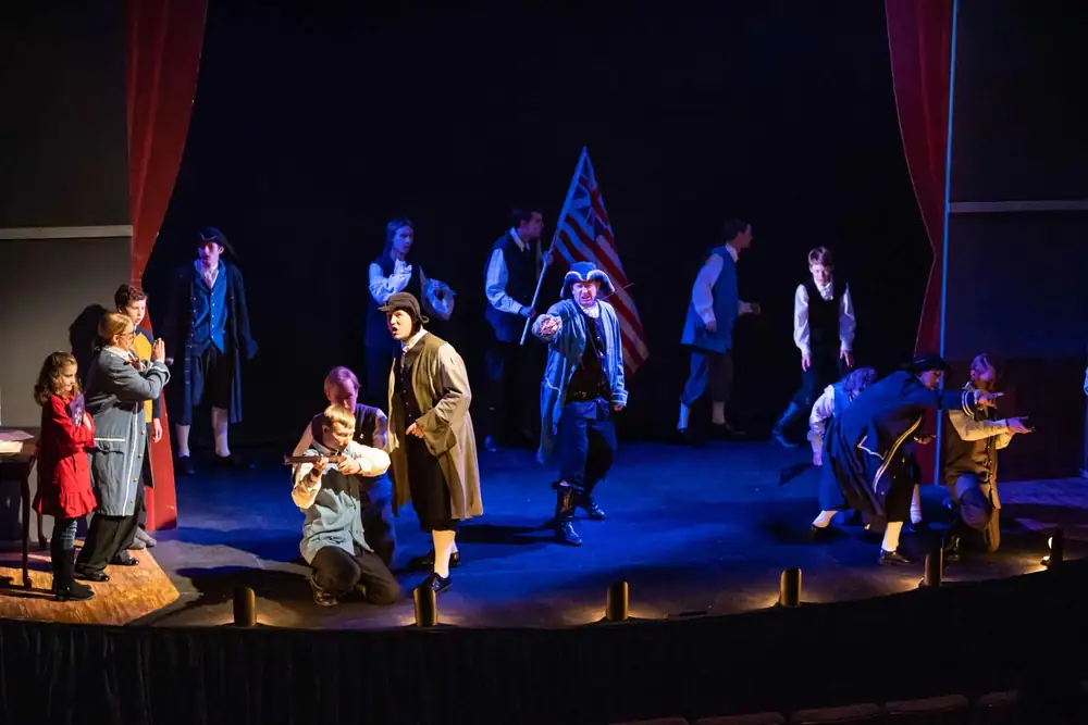 General George Washington: production photo 8