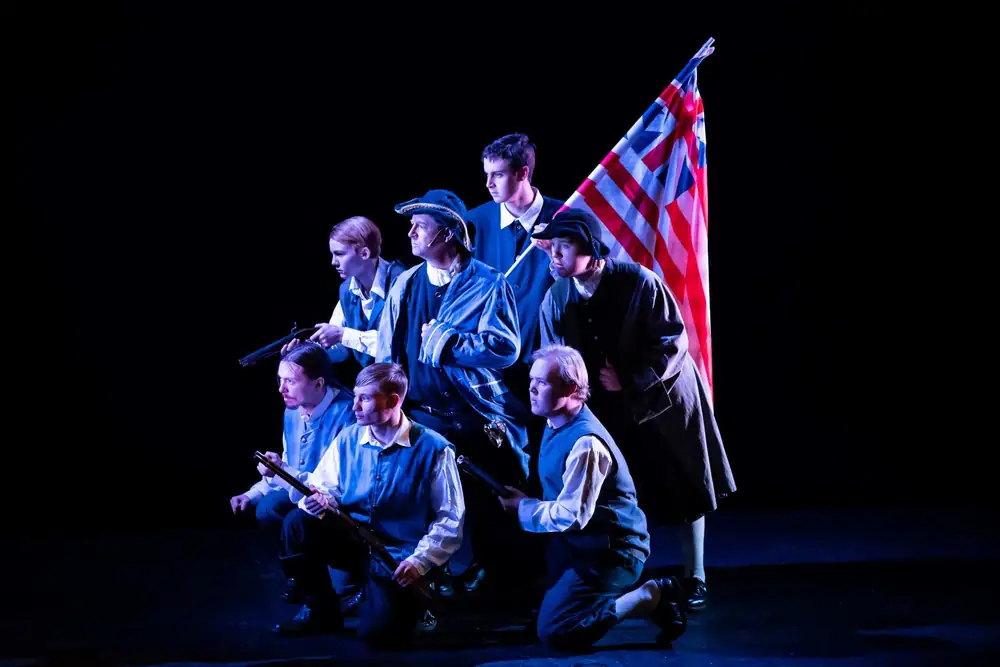 General George Washington: production photo 14