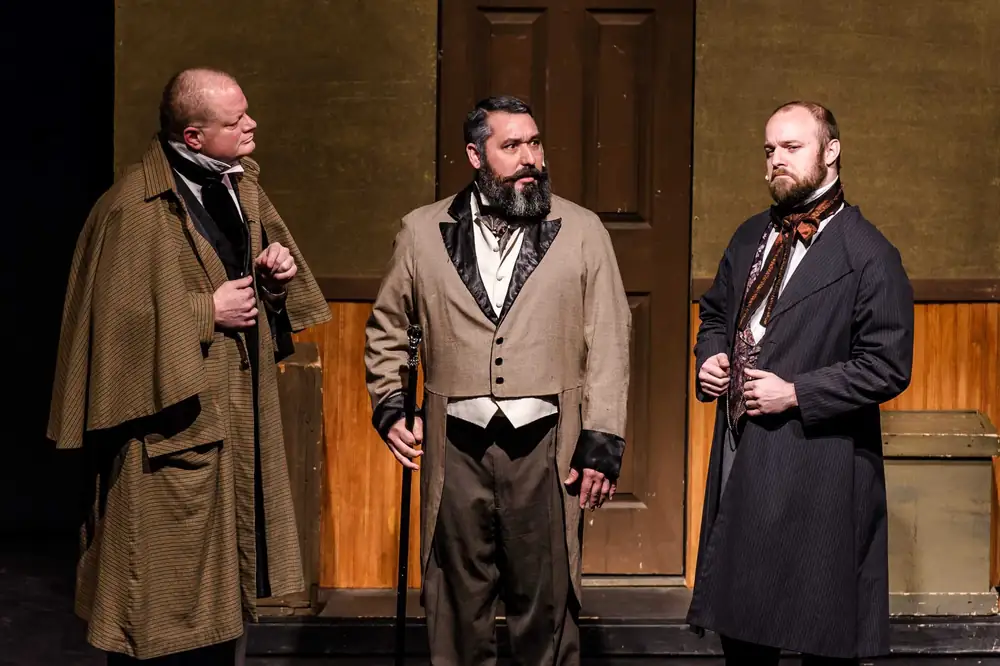 The Death of Sherlock Holmes: production photo 1
