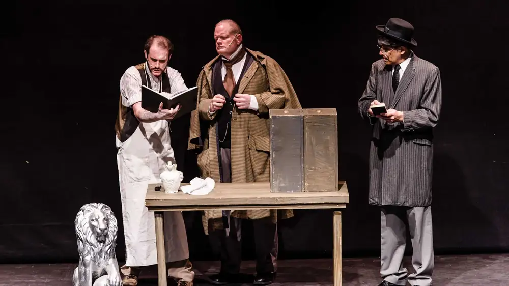 The Death of Sherlock Holmes: production photo 14