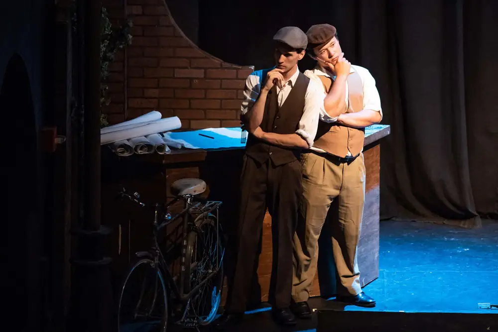 The Wright Brothers at Kitty Hawk: production photo 2